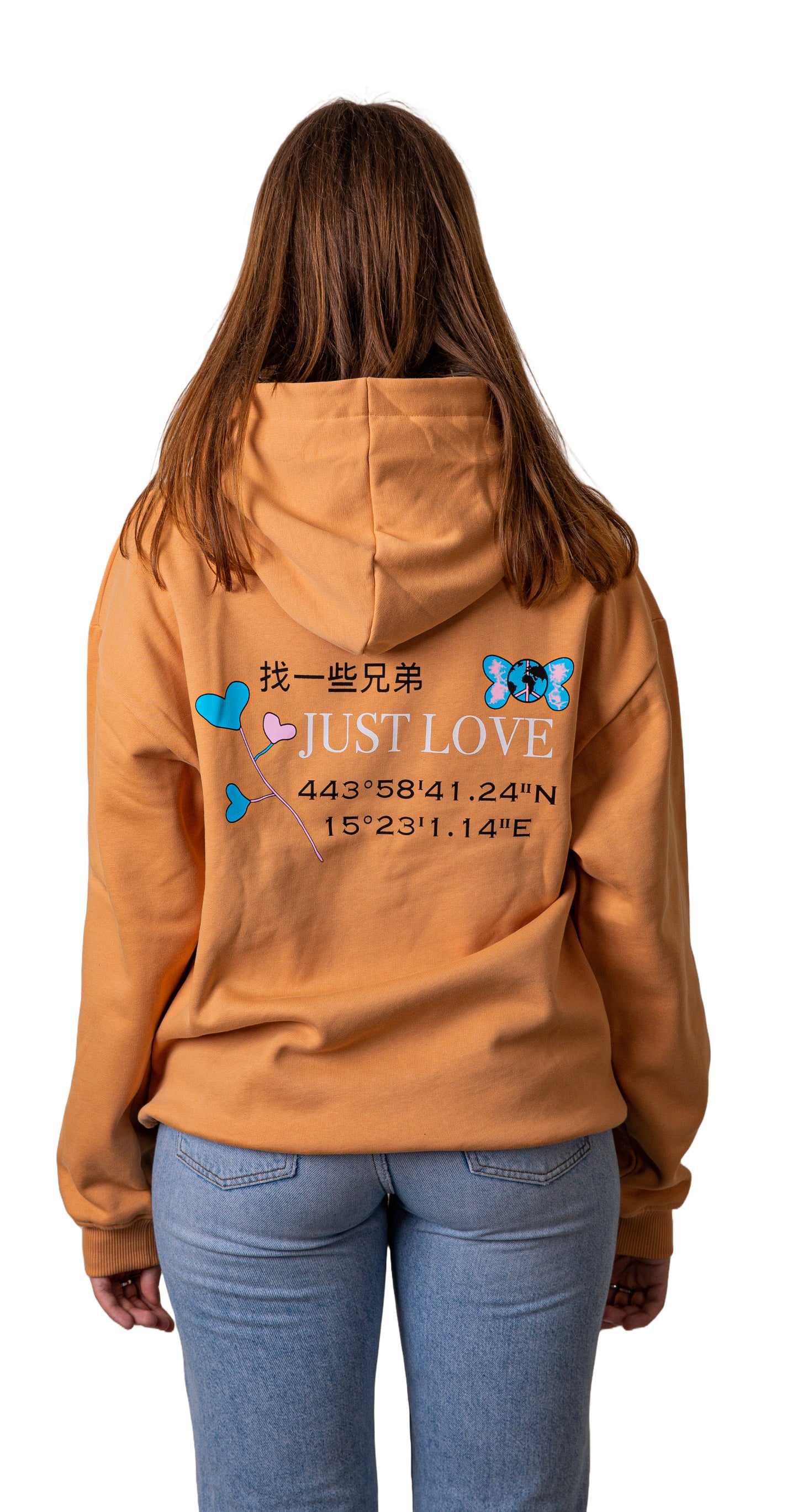 Love Hoodie Brown